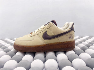 NK AF1 07 LV8 - Light Brown/Coffee