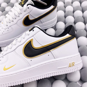 NK AF1 07 - Black/White DA8481