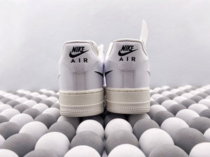 NK AF1 07 LV8 - White Multicolor Swoosh