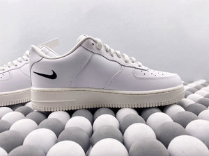 NK AF1 07 LV8 - White Multicolor Swoosh