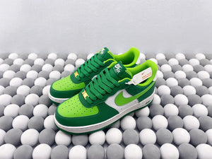 NK AF1 - St. Patrick's Day White/Green