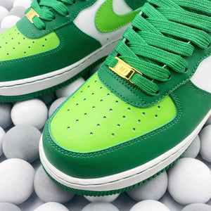 NK AF1 - St. Patrick's Day White/Green
