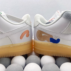 Mayumi Yamase x NK AF1 Flyleather - White Graffiti