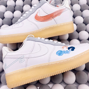 Mayumi Yamase x NK AF1 Flyleather - White Graffiti
