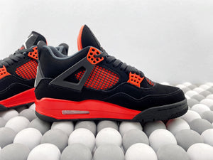 AJ 4 Retro "Red Thunder" Black/Red 2021