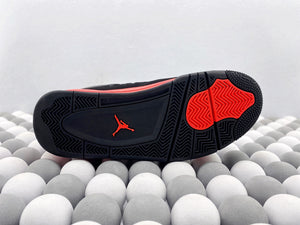 AJ 4 Retro "Red Thunder" Black/Red 2021