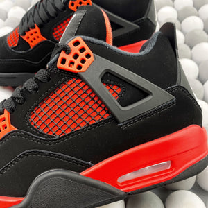 AJ 4 Retro "Red Thunder" Black/Red 2021