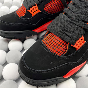 AJ 4 Retro "Red Thunder" Black/Red 2021