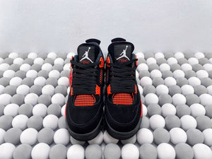 AJ 4 Retro "Red Thunder" Black/Red 2021