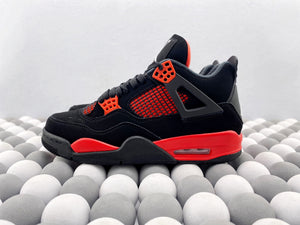 AJ 4 Retro "Red Thunder" Black/Red 2021