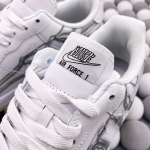 NK AF1 Low 07 - Halloween X-Ray Skeleton Glow
