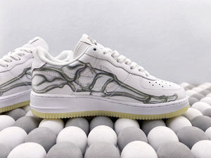 NK AF1 Low 07 - Halloween X-Ray Skeleton Glow