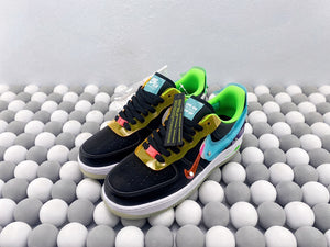 NK AF1 Low 07 - Triple Black