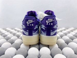 NK AF1 Low - Halloween Purple/Bone