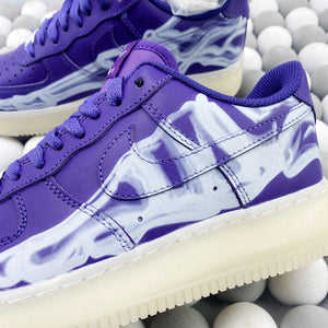 NK AF1 Low - Halloween Purple/Bone