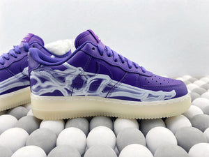 NK AF1 Low - Halloween Purple/Bone
