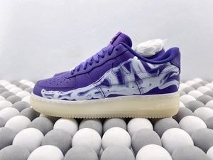 NK AF1 Low - Halloween Purple/Bone