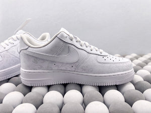 NK AF1 Low 07 - Custom Blue & White Porcelain Thermochromic