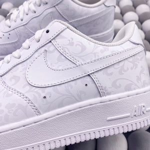 NK AF1 Low 07 - Custom Blue & White Porcelain Thermochromic