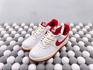 NK AF1 Low 07 LV8 - Sail/White/Red