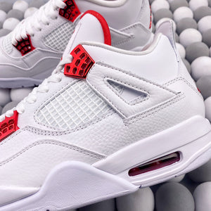 AJ 4 Retro "White/Red"