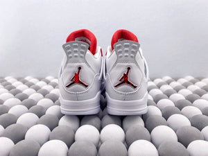 AJ 4 Retro "White/Red"