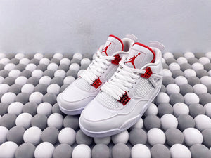 AJ 4 Retro "White/Red"