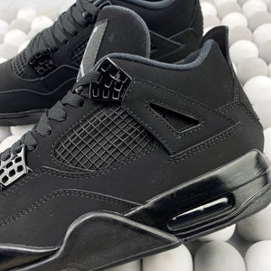 AJ 4 Retro "Black Cat" Pure Black