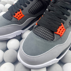 AJ 4 Retro "Infrared" Black/Red/Grey