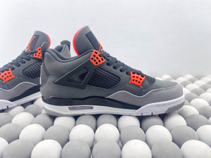 AJ 4 Retro "Infrared" Black/Red/Grey