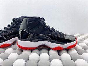JORDN 11 Retro "Bred" Black/Red