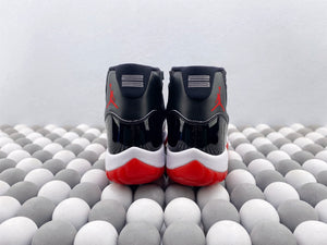 JORDN 11 Retro "Bred" Black/Red