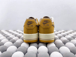 NK AF1 Low - Brown/Yellow