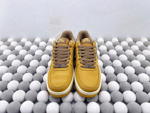 NK AF1 Low - Brown/Yellow
