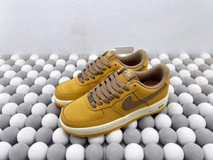 NK AF1 Low - Brown/Yellow