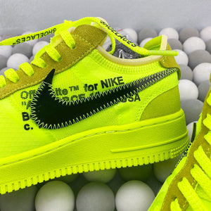Off-WHE x NK AF1 Low - Virgil THE TEN Volt Green