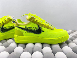 Off-WHE x NK AF1 Low - Virgil THE TEN Volt Green