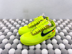 Off-WHE x NK AF1 Low - Virgil THE TEN Volt Green