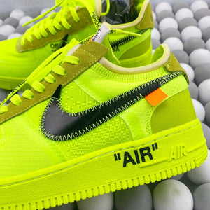 Off-WHE x NK AF1 Low - Virgil THE TEN Volt Green