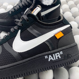 Off-WHE x NK AF1 Low - Virgil THE TEN Black