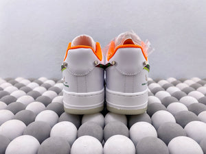 NK AF1 Low 07 - E-Sports White/Orange
