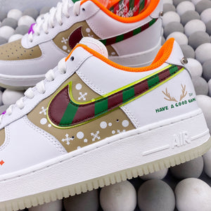 NK AF1 Low 07 - E-Sports White/Orange