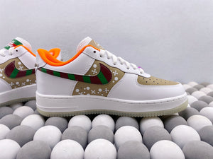 NK AF1 Low 07 - E-Sports White/Orange
