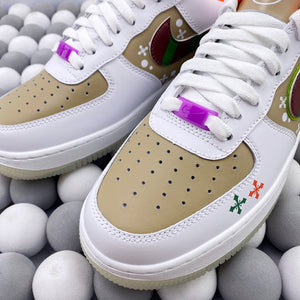 NK AF1 Low 07 - E-Sports White/Orange