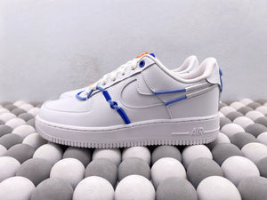 NK AF1 Low 07 - Mismatched White/Blue/Orange