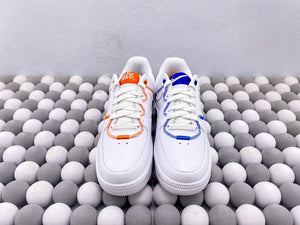 NK AF1 Low 07 - Mismatched White/Blue/Orange