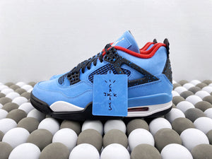 Travis Scott Cactus Jack x AJ 4 "Ice Blue"