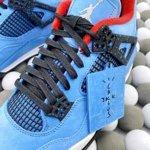 Travis Scott Cactus Jack x AJ 4 "Ice Blue"