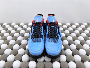 Travis Scott Cactus Jack x AJ 4 "Ice Blue"