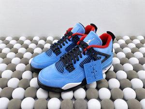 Travis Scott Cactus Jack x AJ 4 "Ice Blue"